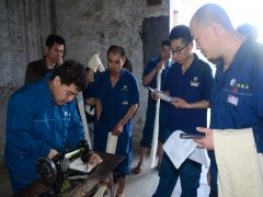 花一车间大练兵进入操作角逐阶段