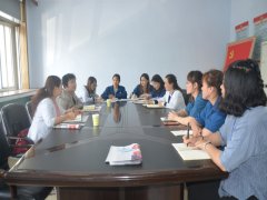 市总女工委向导来公司调研女工事情