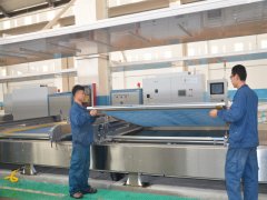 平网印花机调试事情顺遂开展