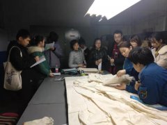 北京打扮学院师生到公司实习交流