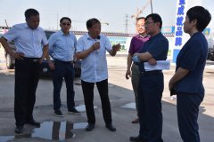 省发改委向导来公司调研智能绿色工厂项目