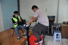 公司职工加入天下第五次国民体质监测